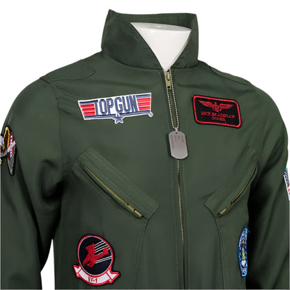 Kids & Adults Costume of Pilot Inspired by Goose from Top Gun