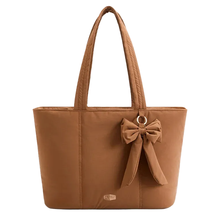 BAGSMART Office Tote Bag with Bow