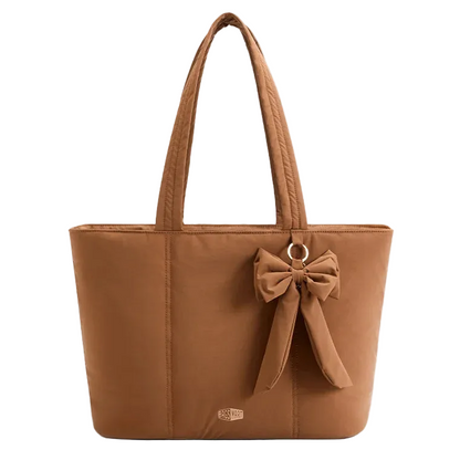 BAGSMART Office Tote Bag with Bow