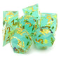Floral Resin DND Dice Set