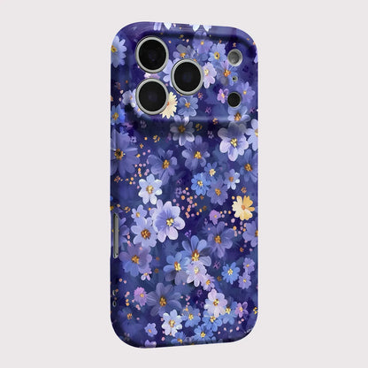 Purple Daisies Hard Plastic Phone Case (for iPhone)