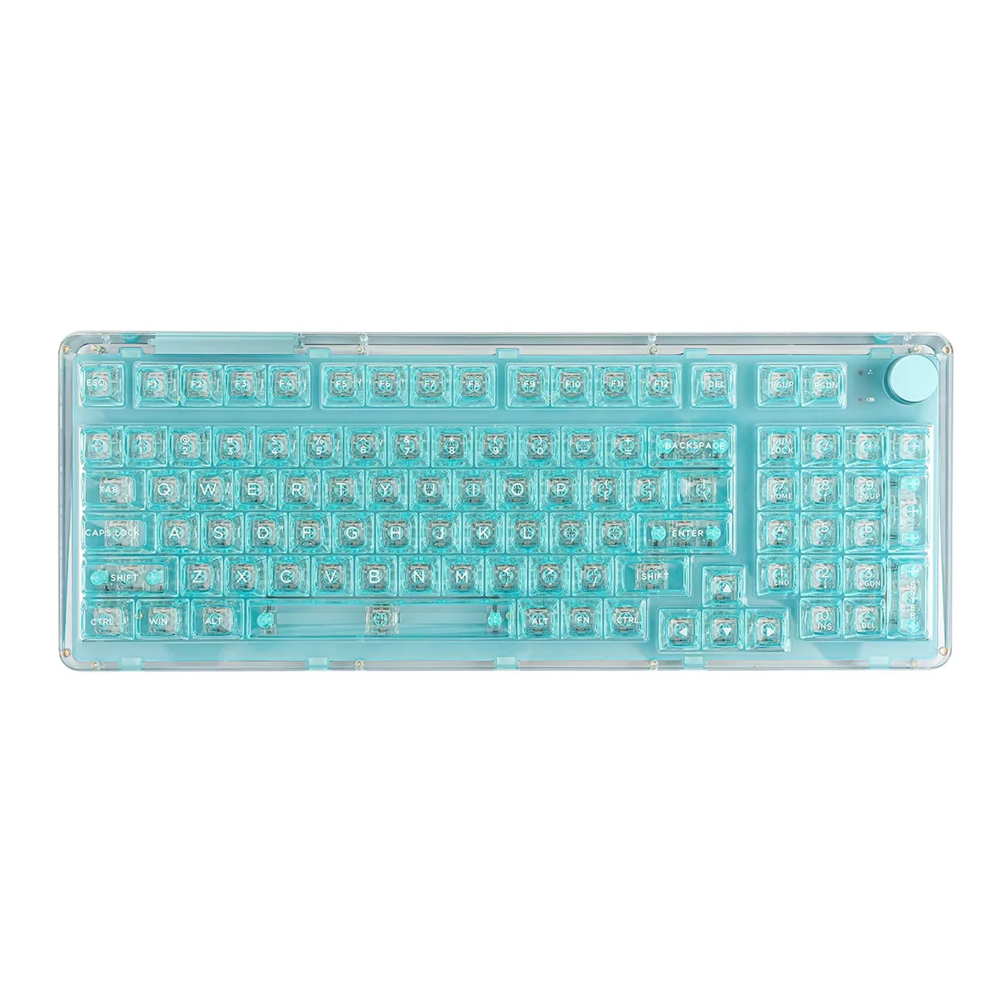 KiiBOOM Phantom 98-Key Plate-Mounted Mechanical Keyboard