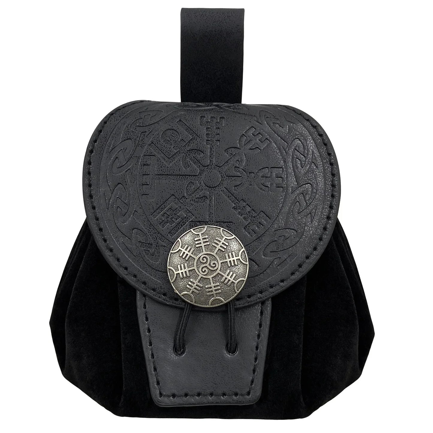 Medieval PU Leather Dice or Coin Bag