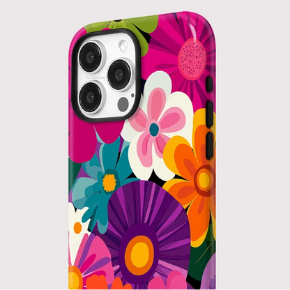 Flower Time Shockproof Phone Case (for iPhone)