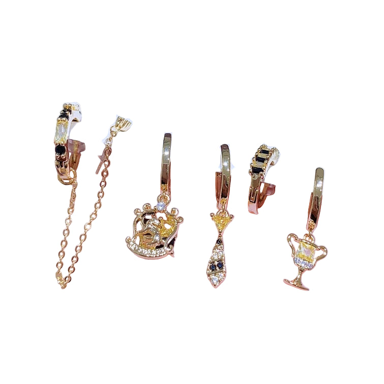 Earring Set 6pcs of Harry Potter Houses