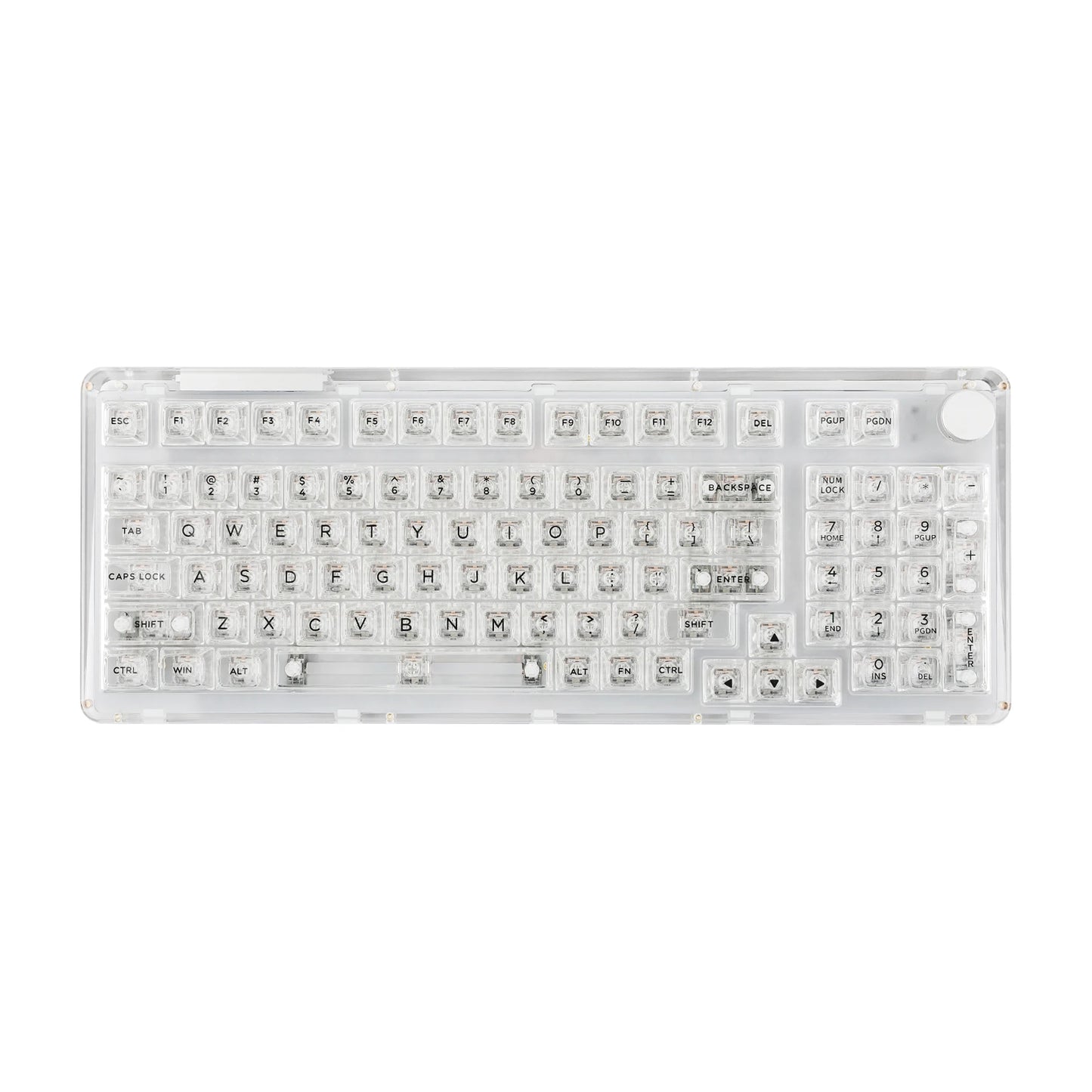 KiiBOOM Phantom 98-Key Plate-Mounted Mechanical Keyboard