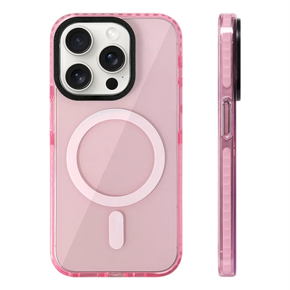Transparent Neon Magsafe Case (for iPhone)
