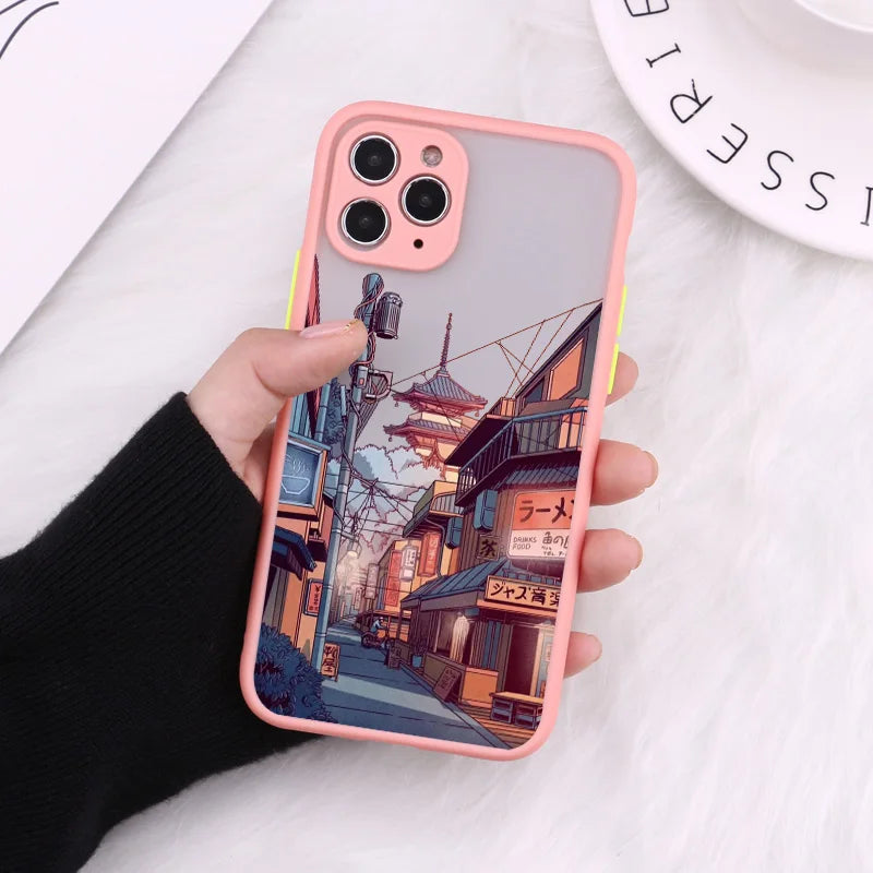 Asian Landscape Cityscape Phone Case (for iPhone)