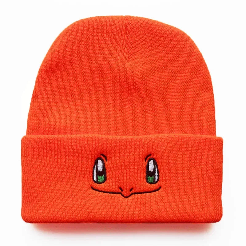 Adult Knit Beanie with Pokémon Faces