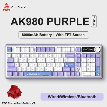 Ajazz AK980 Gaming Mechanical Keyboard