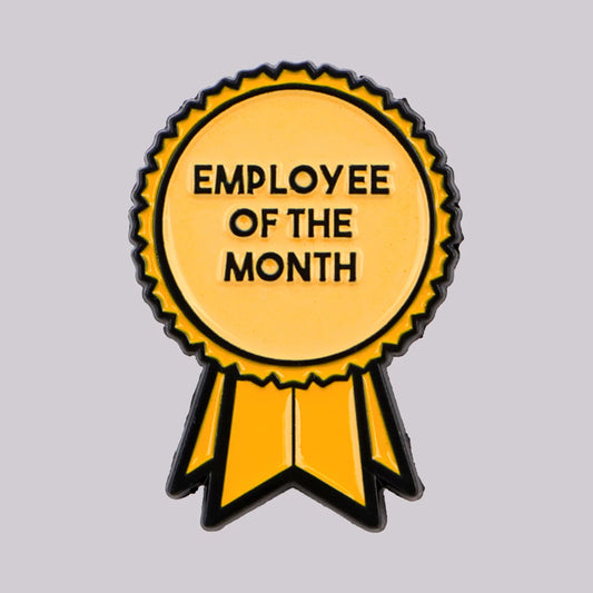 Employee of the Month Enamel Pin