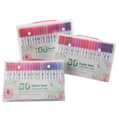 Arty Double-Head Washable Colour Marker Sets