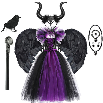 Kids Costume Inspired by Maleficent