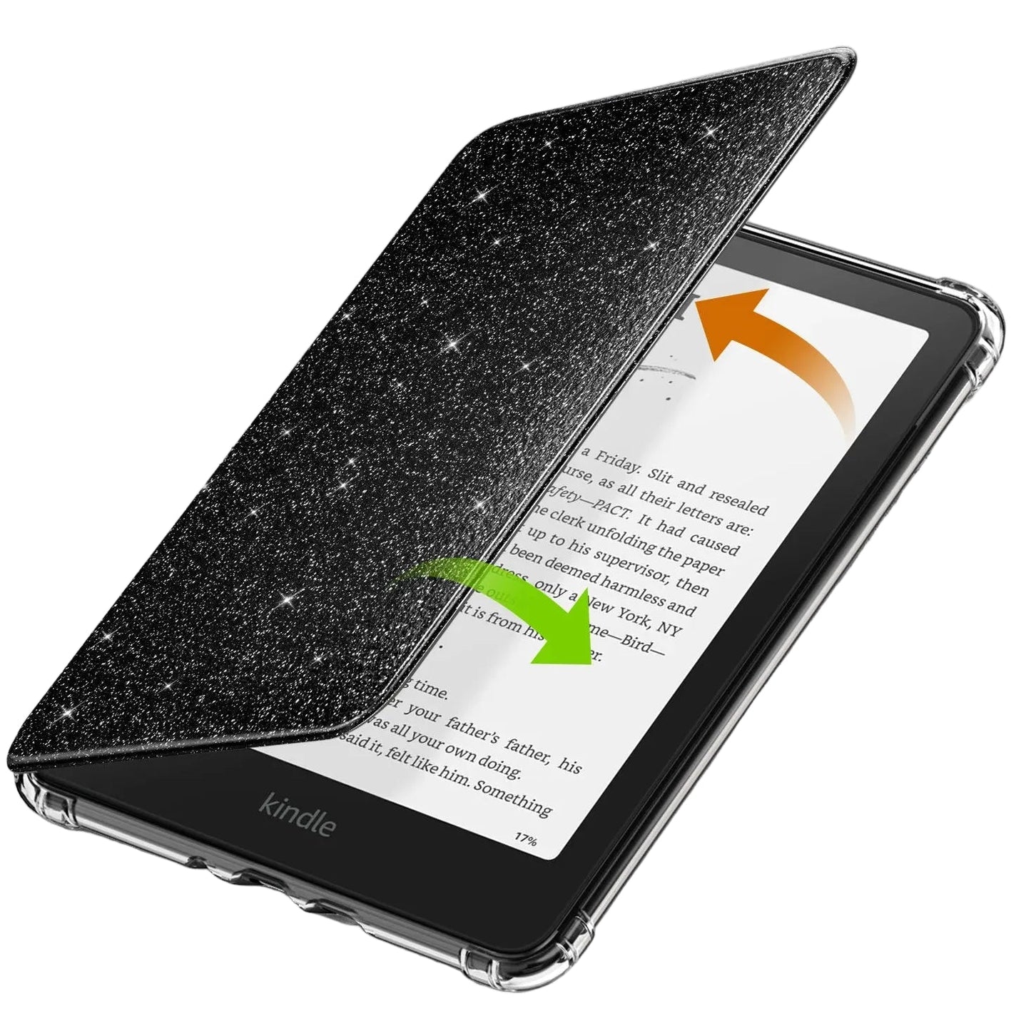 Soft Flexible Glitter Case for Kindle Paperwhite 2024 12th Generation