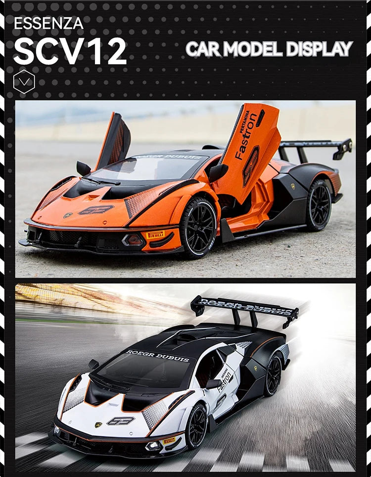 Lamborghini Essenza SCV12 Battery-operated 1:24 Model Car