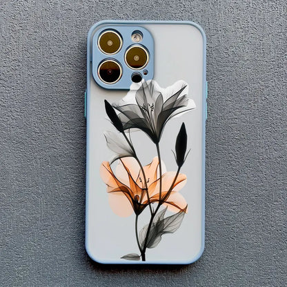Floral Ink Wash Phone Case (for iPhone)