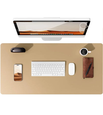Large Colourful PU Leather Office Desk Mat