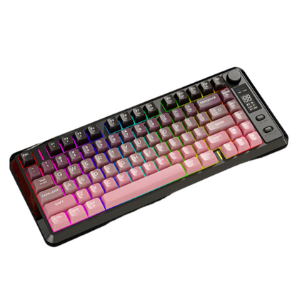 Freewolf M75 Wireless Keyboard with Screen