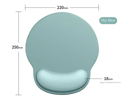 Modern Ergonomic Mouse Pad with Wrist Support