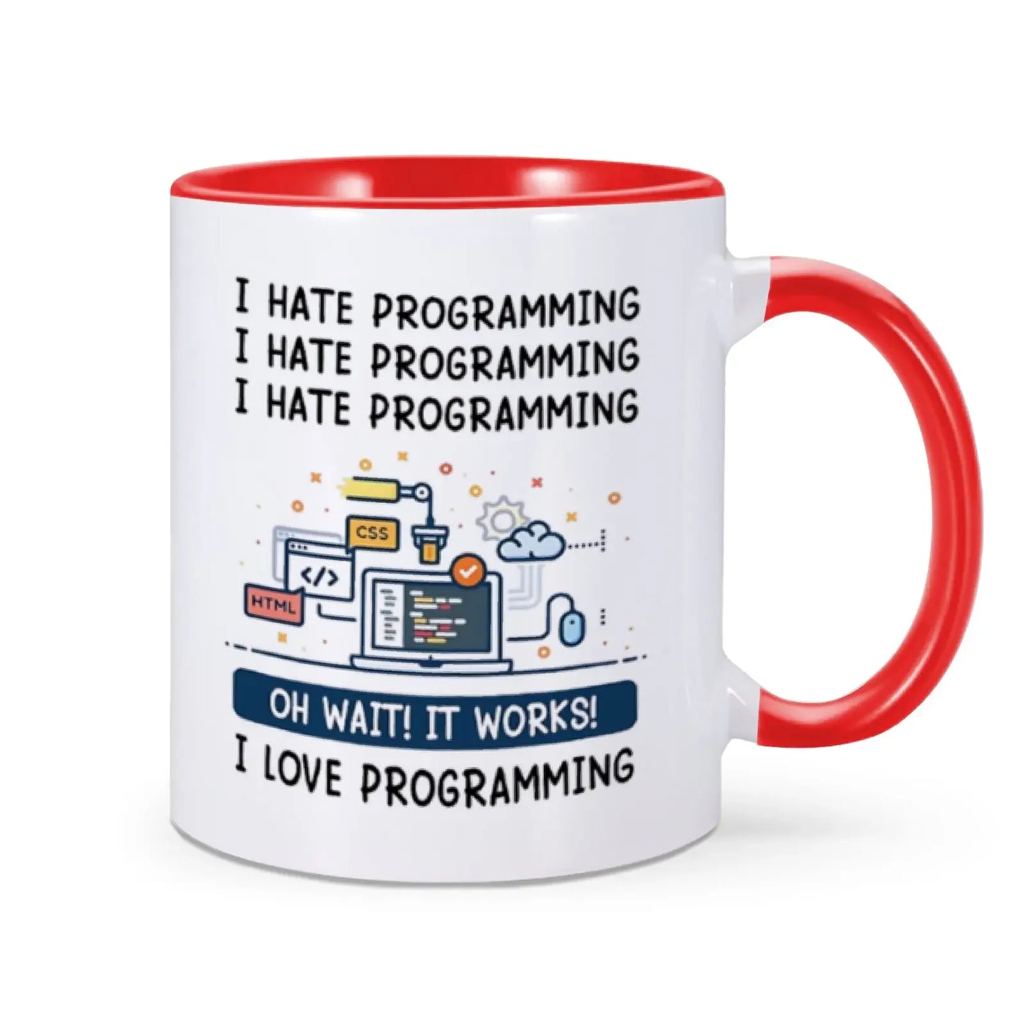 Love-Hate Relationship with Programming Mug