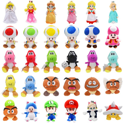 Plush Toys 12-22cm of Super Mario Characters