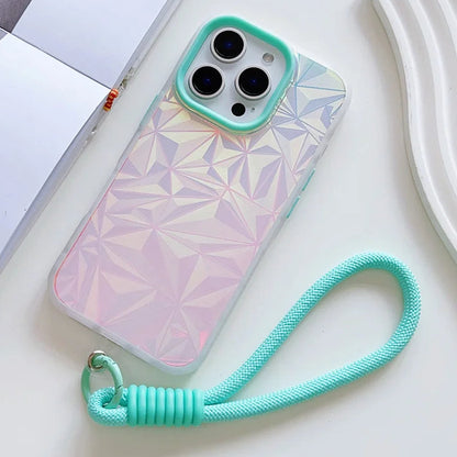 Colourful Laser Diamond iPhone Case
