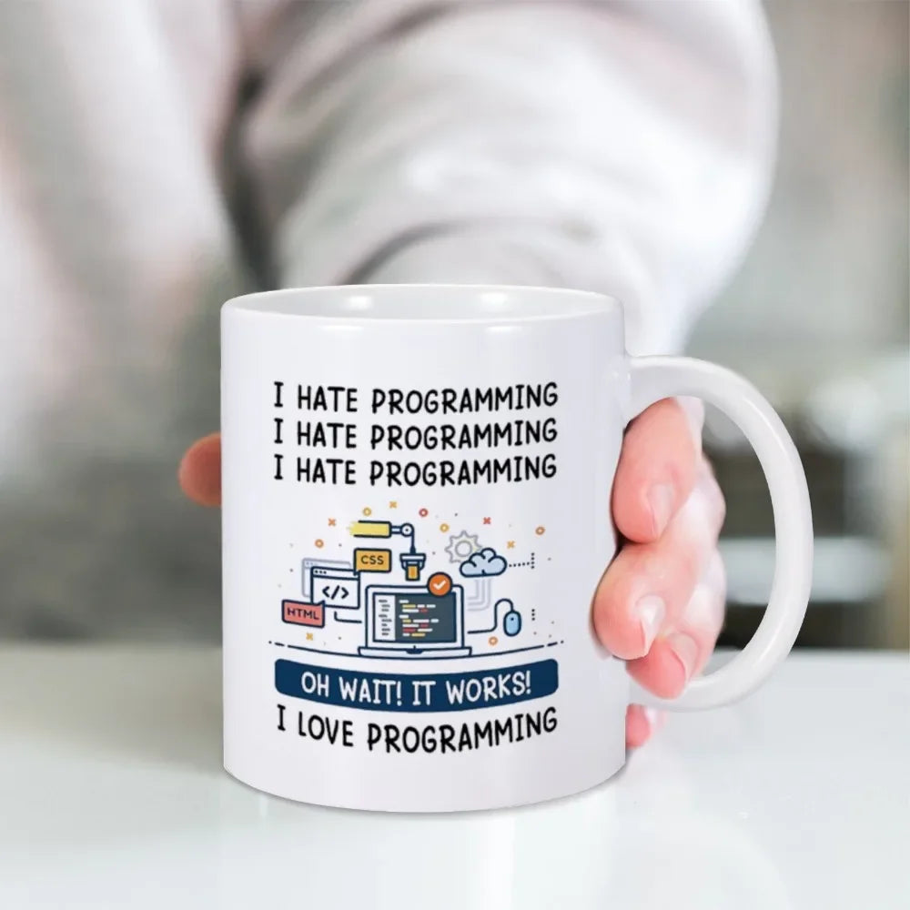 Love-Hate Relationship with Programming Mug