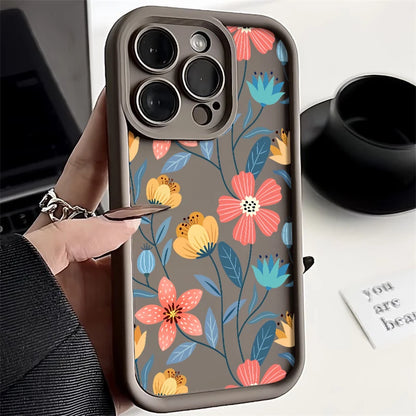 Flower Garden Shockproof iPhone Case - iPhone 14 range