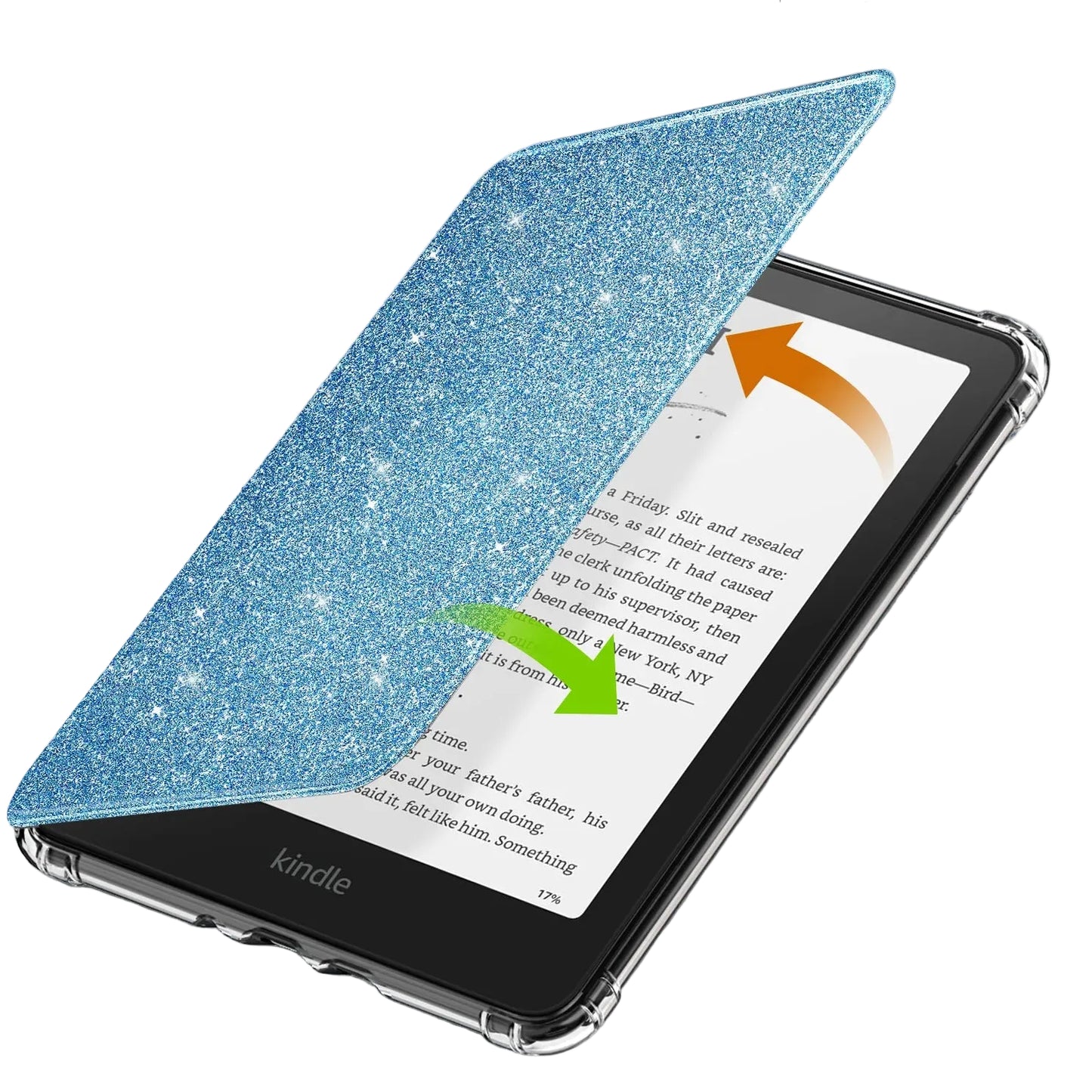 Soft Flexible Glitter Case for Kindle Paperwhite 2024 12th Generation