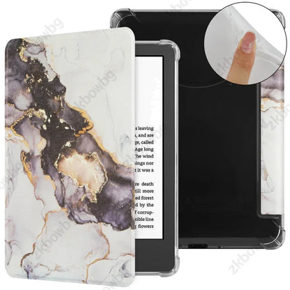 Silicone Back Smart Case for Kindle Paperwhite