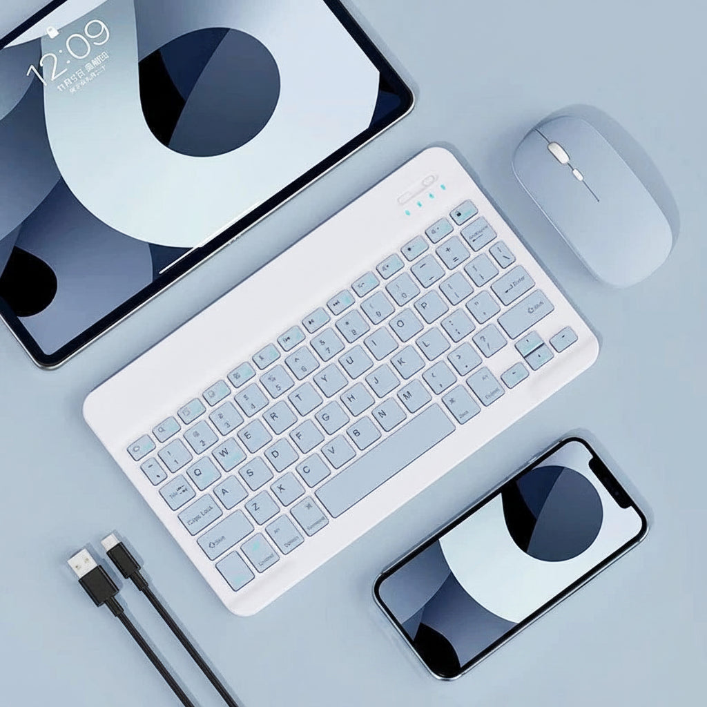 Pastel Magnetic Tablet Keyboard