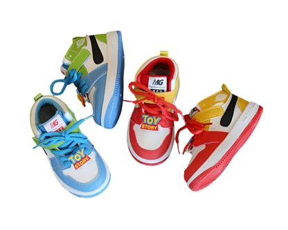 High Top Toddler & Kids Sneakers Inspired by Toy Story