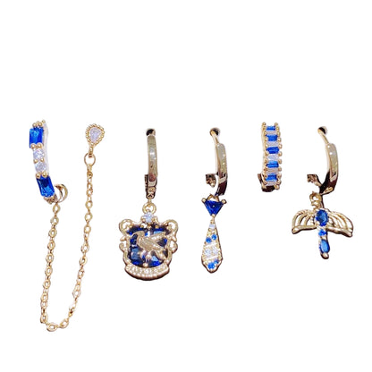 Earring Set 6pcs of Harry Potter Houses