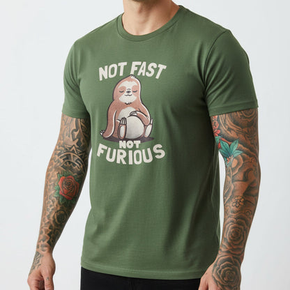 Not Fast Not Furious Men's Graphic Tee