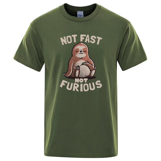 Not Fast Not Furious Men's Graphic Tee
