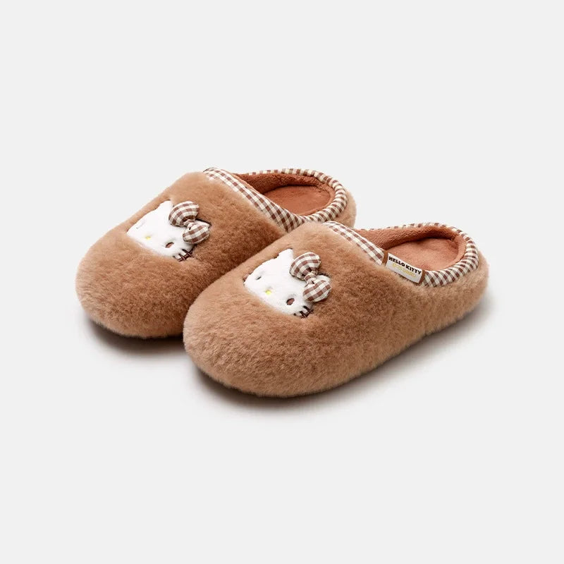 Winter Home Slippers of Hello Kitty