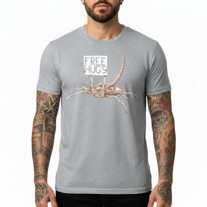 Free Hugs Alien Funny Men's Graphic Tee
