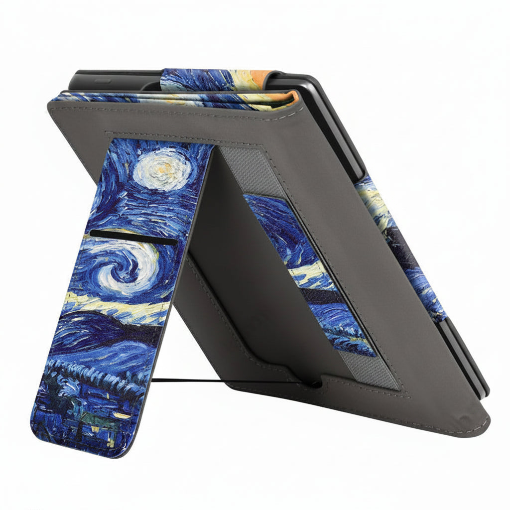 Kindle Paperwhite 12th Gen Case with Kickstand and Strap