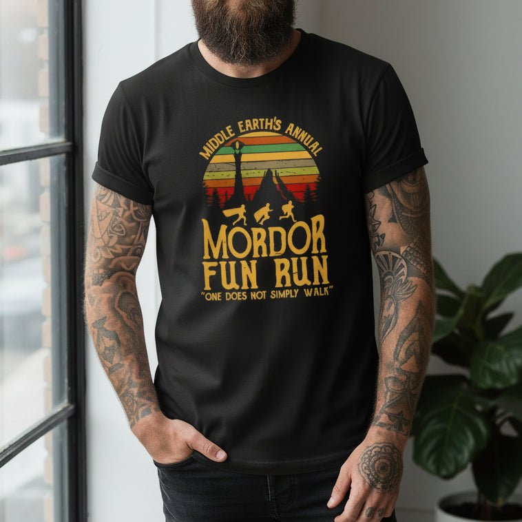 Mordor Fun Run Men's Graphic Tee
