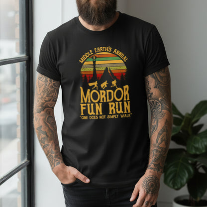 Mordor Fun Run Men's Graphic Tee