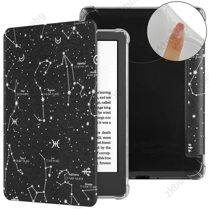 Silicone Back Smart Case for Kindle Paperwhite