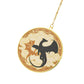 Metal Hanging Bookmark of Fourth Wing Dragons