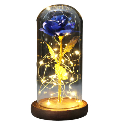 Beauty and the Beast Enchanted Rose Dome Light
