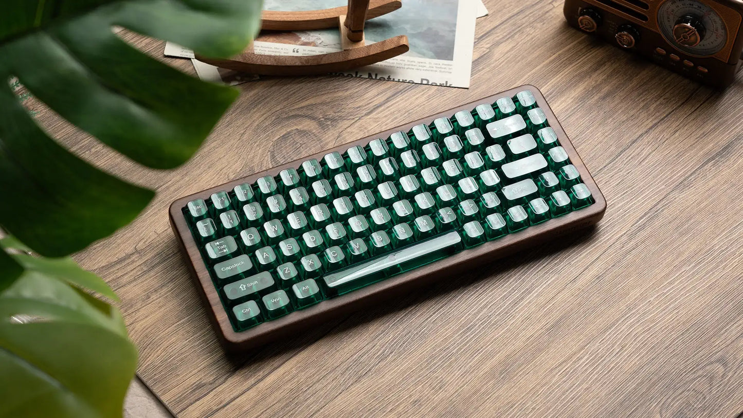 Womier WD75 Wooden Gaming Mechanical Keyboard