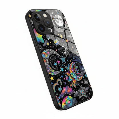 Stars And Moon Gloss Phone Case (for iPhone)