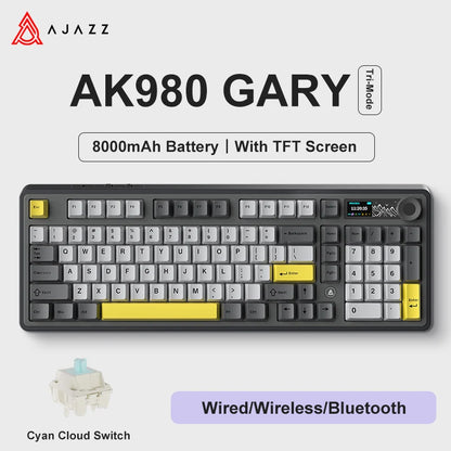 Ajazz AK980 Gaming Mechanical Keyboard