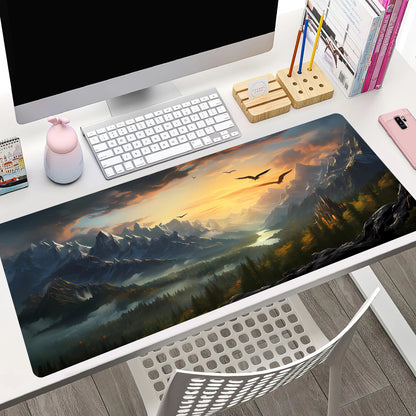 Mythical Fantasy Desk and Keyboard Mat
