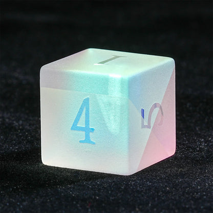 Frosted Rainbow DND Dice Set