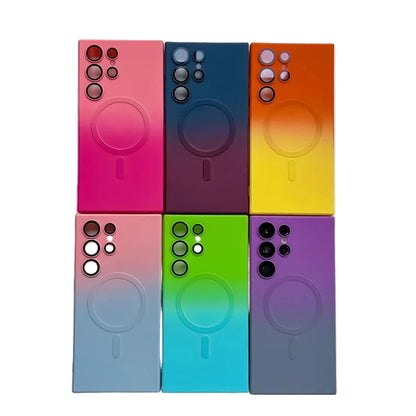 Gradient Colour Magnetic Charge Samsung Galaxy Case