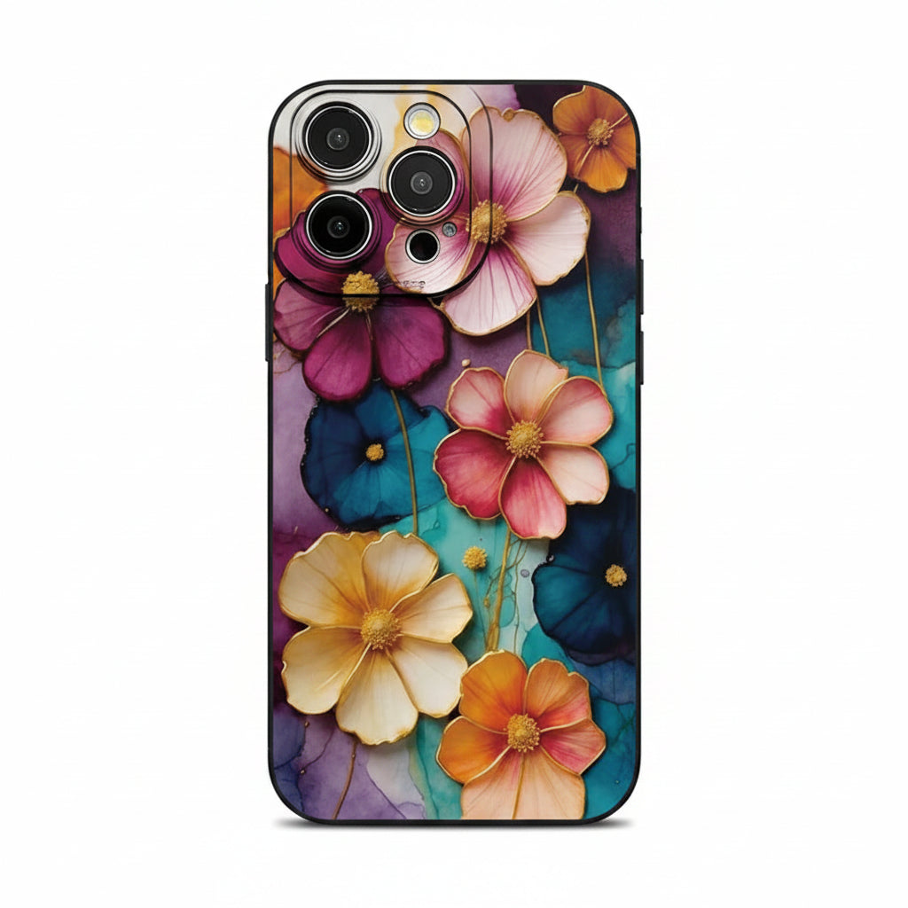 Luxurious Flowers TPU Phone Case (for iPhone)